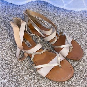 Steve Madden Cream / Nude Sandals